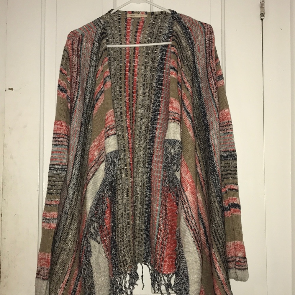 Canyon River Blues colorful Cardigan